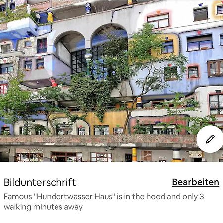 Klimatisiertes, Ruhiges Dachgeschoss Cityapartment Im Zentrum Wiens Extérieur photo
