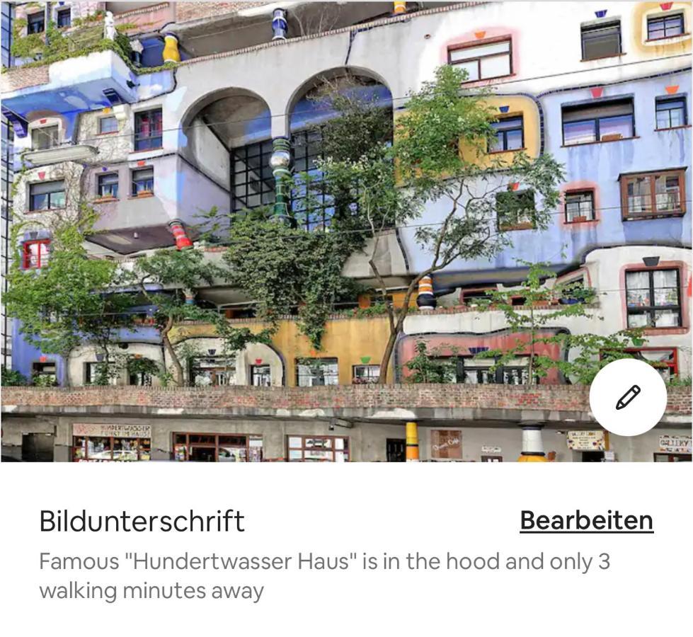 Klimatisiertes, Ruhiges Dachgeschoss Cityapartment Im Zentrum Wiens Extérieur photo