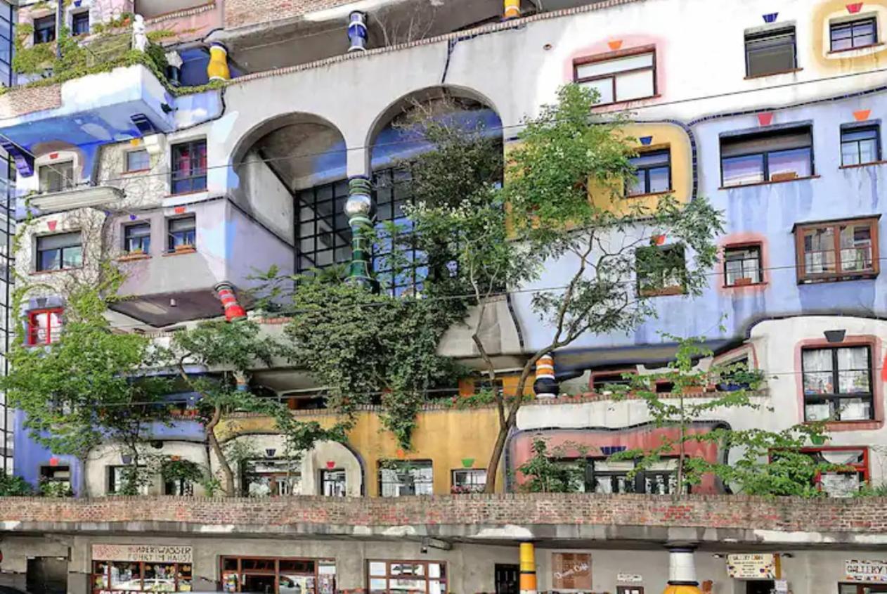 Klimatisiertes, Ruhiges Dachgeschoss Cityapartment Im Zentrum Wiens Extérieur photo